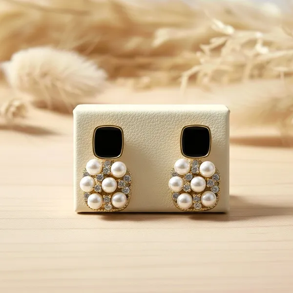 Black_Glam_Pearls_Drops_For_Women