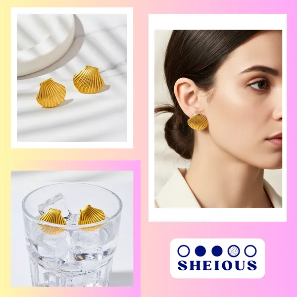 Gold_Luxe_Ocean_Shell_Studs_For_Women