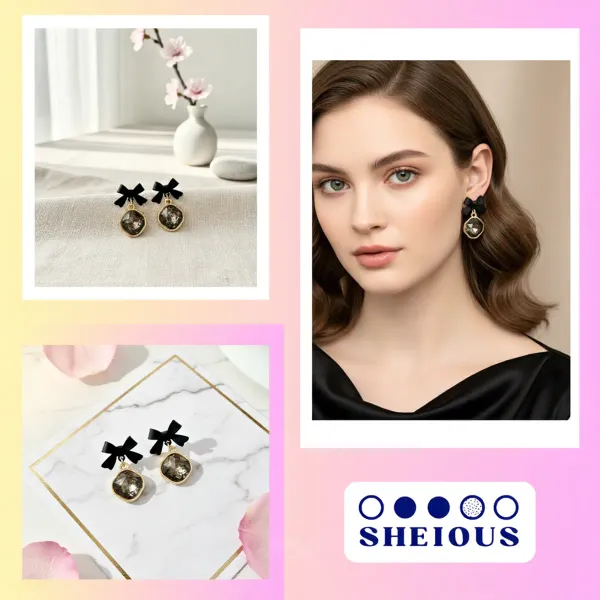 Combo_(Set_of_2)_Bow_Crystal_Drop_&_Pearl_Cluster_Statement_Earrings