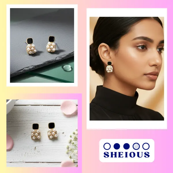 Combo_(Set_of_2)_Bow_Crystal_Drop_&_Pearl_Cluster_Statement_Earrings