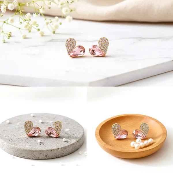 Combo_(Set_of_2)_Elegant_Gold_Hoop_&_Blush_Crystal_Stud_Earrings