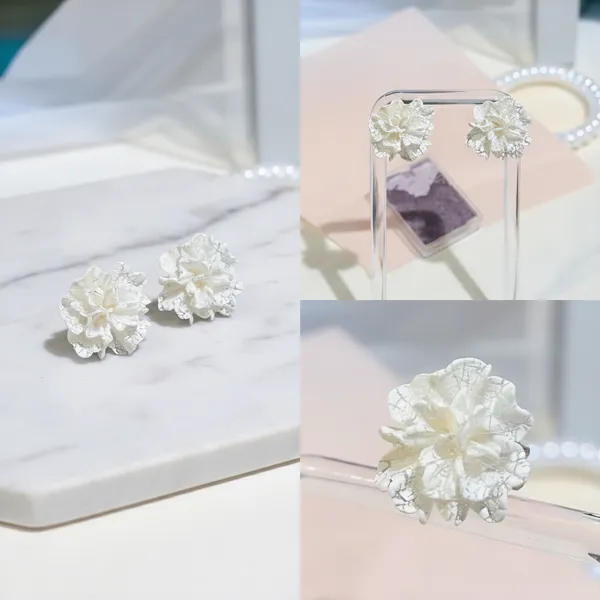 White_Luxe_Ivory_Blossom_Studs_For_Women