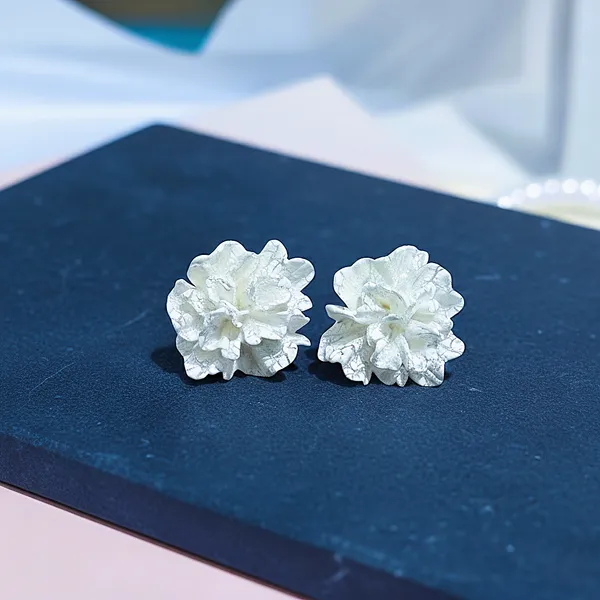 White_Luxe_Ivory_Blossom_Studs_For_Women
