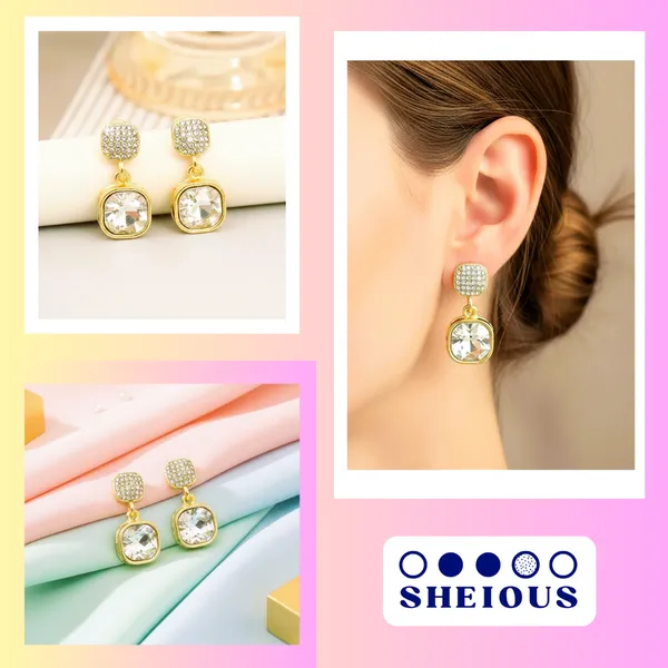 Silver_Shimmer_Stone_Earrings_For_Women