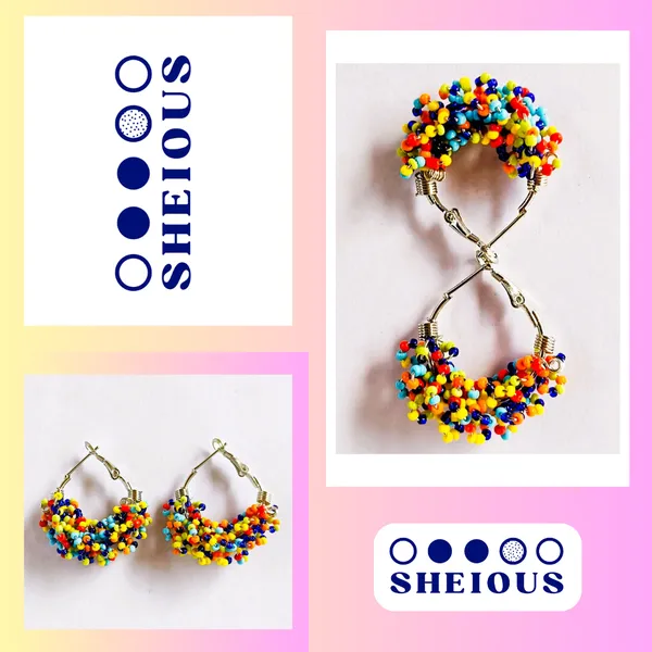 Multicolour_Vibrant_Multicolor_Beaded_Hoop_Earrings_?_Playful_Artisan_Statement_For_Women