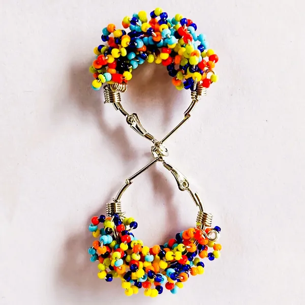 Multicolour_Vibrant_Multicolor_Beaded_Hoop_Earrings_?_Playful_Artisan_Statement_For_Women