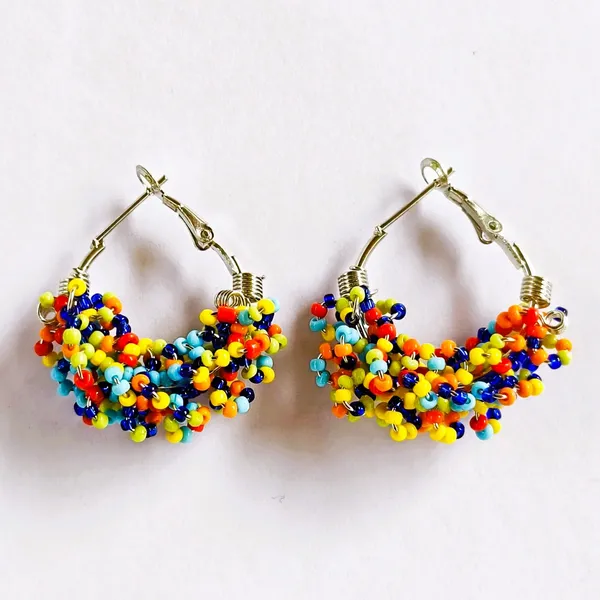Multicolour_Vibrant_Multicolor_Beaded_Hoop_Earrings_?_Playful_Artisan_Statement_For_Women
