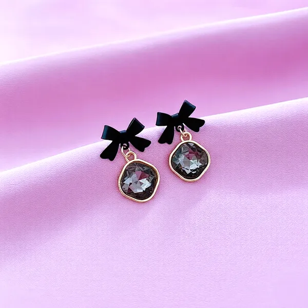 Black_Glam_Bow_Sparkle_Drops_For_Women