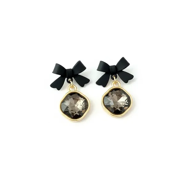 Black_Glam_Bow_Sparkle_Drops_For_Women