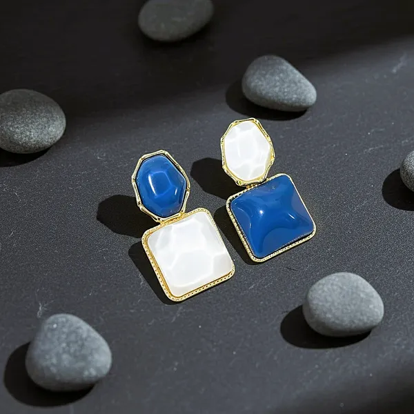 Blue_&_White_Geometric_Statement_Earrings_?_Modern_Color_Block_Drops