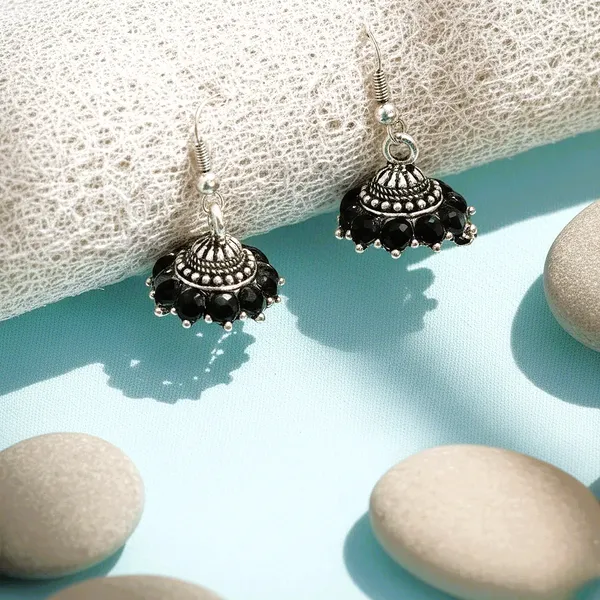 Elegant_Black_Alloy_Stone_Oxidised_Jhumka_Earrings_?_Timeless_Traditional_Charm