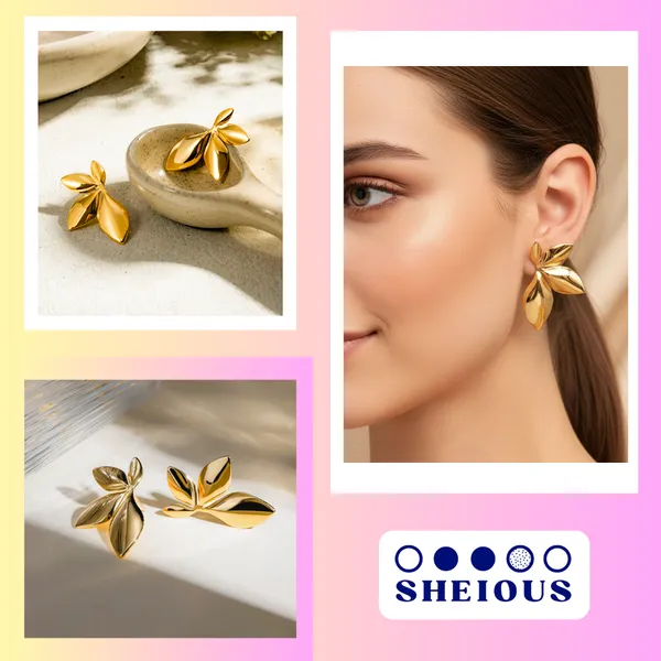Gold_Leafy_Glow_Earrings_For_Women