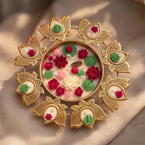 Anandam_Lotus_Urli_Candle