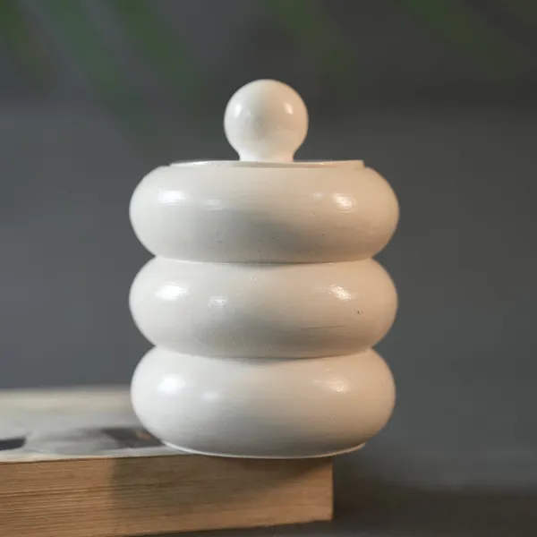 White_Donut_Jar