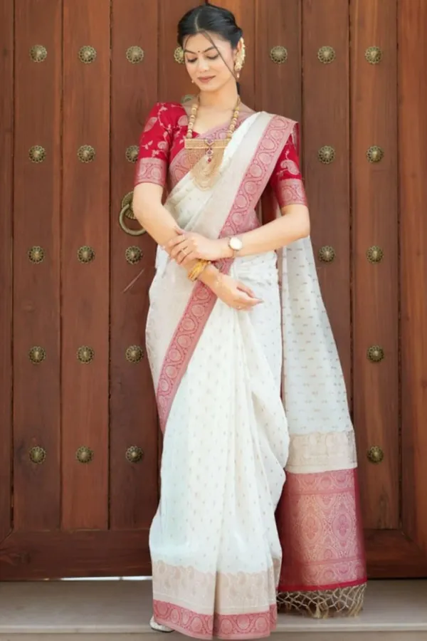 Admirable_Off_White_Soft_Silk_Saree_With_Gossamer_Blouse_Piece
