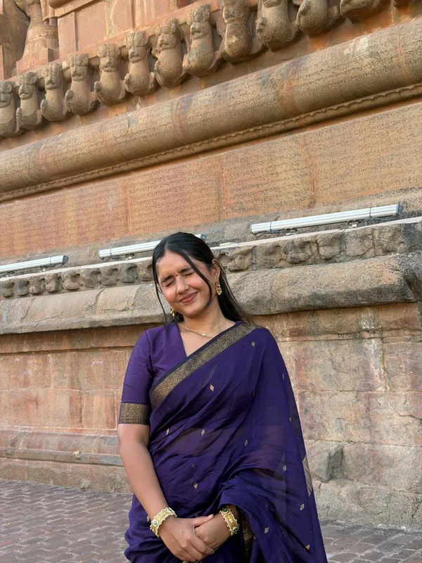 Attractive_Purple_Cotton_Silk_Saree_With_Incredible_Blouse_Piece