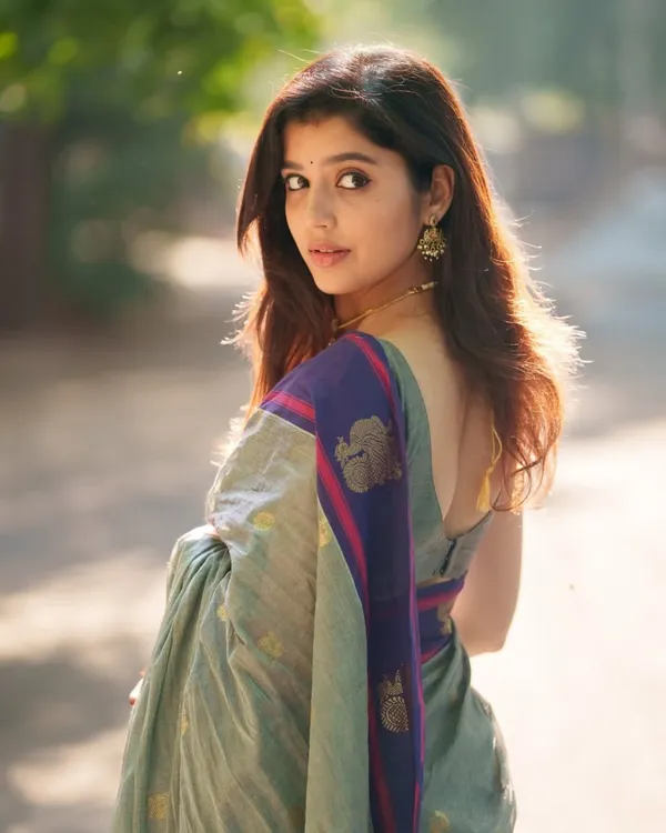Engaging_Grey_Cotton_Silk_Saree_With_Stunning_Blouse_Piece
