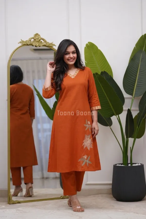 Embroidered_Cotton_Kurta_Pant_Set_|_Elegant_Ethnic_Grace