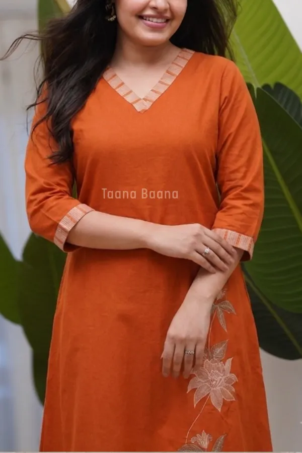 Embroidered_Cotton_Kurta_Pant_Set_|_Elegant_Ethnic_Grace
