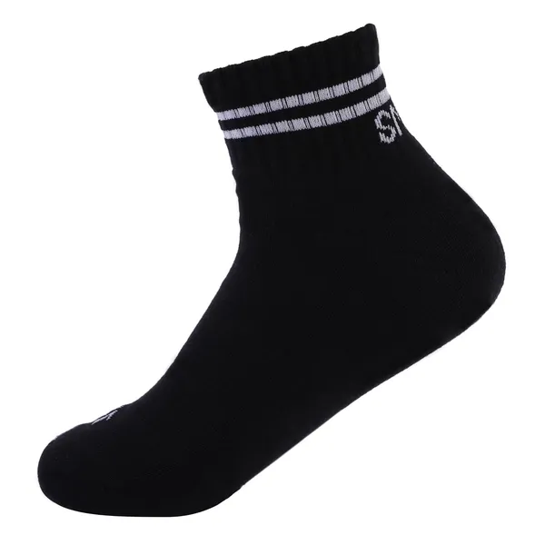Black_&_White_Quarter_Length_Lifestyle_Socks___For_Men_&_Women