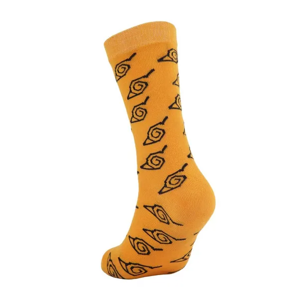 Yellow_Printed_Cotton___Socks_For_Men