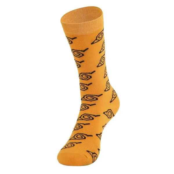 Yellow_Printed_Cotton___Socks_For_Men