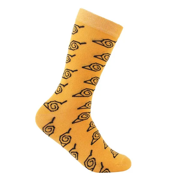 Yellow_Printed_Cotton___Socks_For_Men