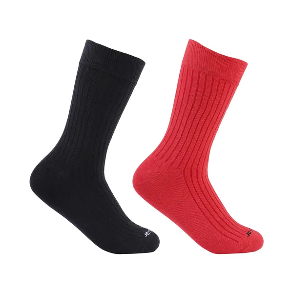 Pack_of_2_Red_&_Black_Premium_Calf_Length_Formal_Socks__For_Men