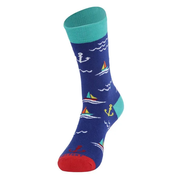 Blue_Printed_Cotton___Socks_For_Men