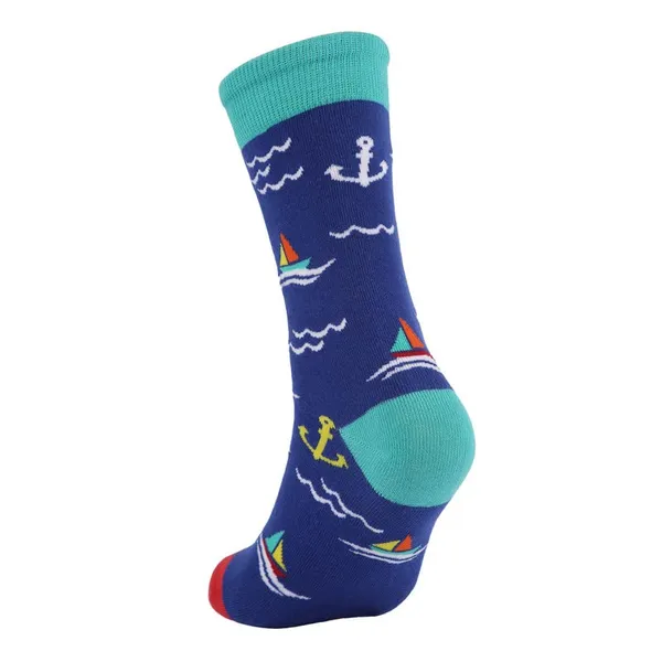 Blue_Printed_Cotton___Socks_For_Men