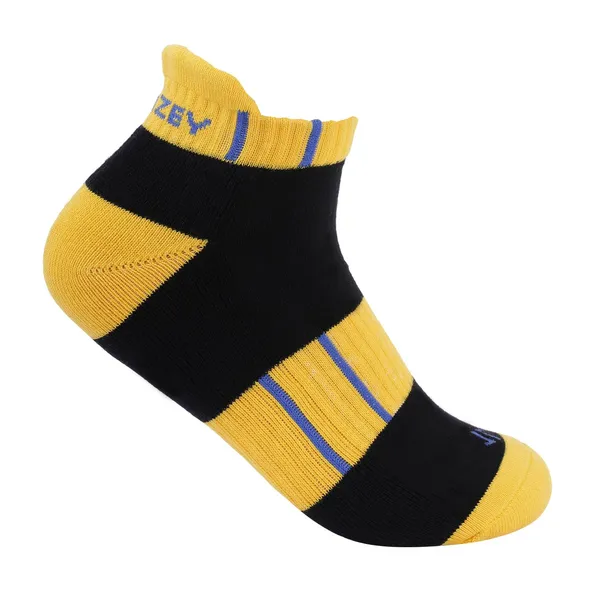 Pack_of_6_Yellow_&_Black_Ankle_Length_Sports_Socks___For_Men_&_Women
