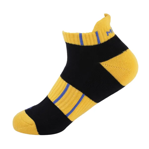 Pack_of_6_Yellow_&_Black_Ankle_Length_Sports_Socks___For_Men_&_Women