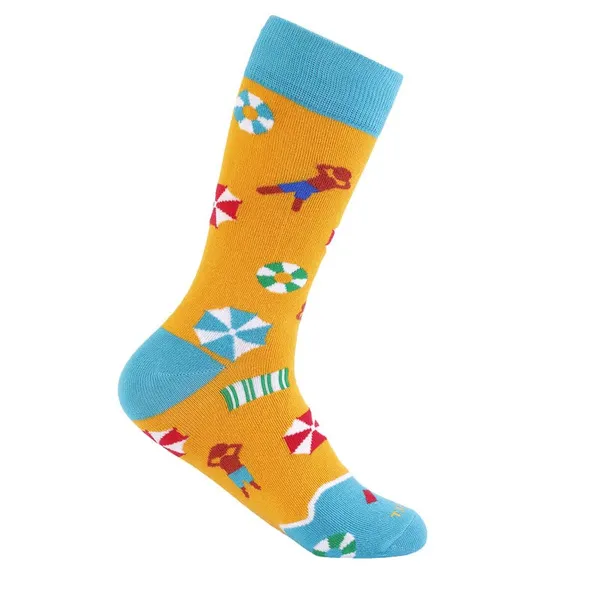 Multicolour_Printed_Cotton_Socks_For_Men