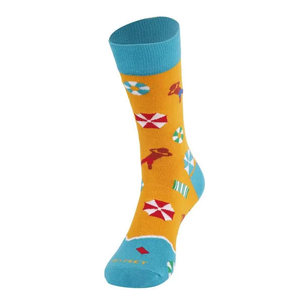 Multicolour_Printed_Cotton_Socks_For_Men
