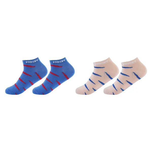 Pack_of_2_Multicolour_Ankle_Length_Cotton__Sneaker_Length_Socks_For_Unisex