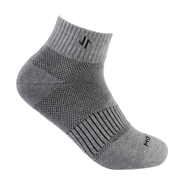 Pack_of_3_Grey_Ankle_Length_Sports_Socks___For_Men_&_Women