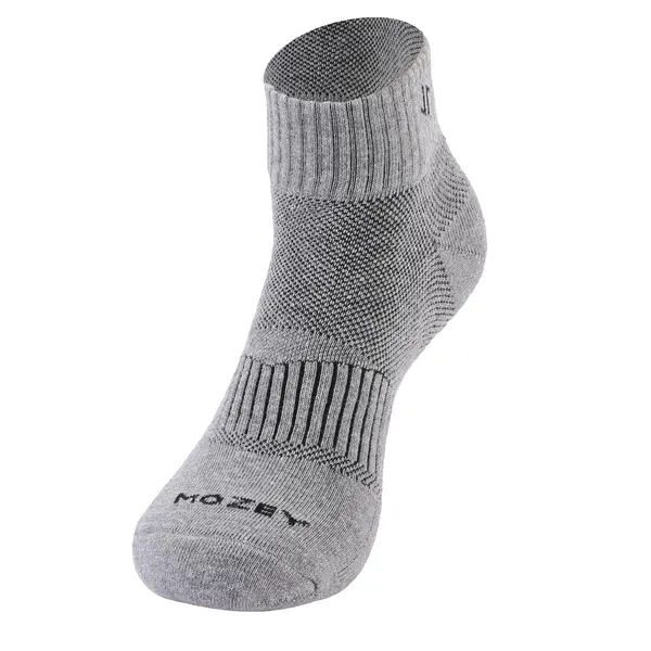 Pack_of_3_Grey_Ankle_Length_Sports_Socks___For_Men_&_Women
