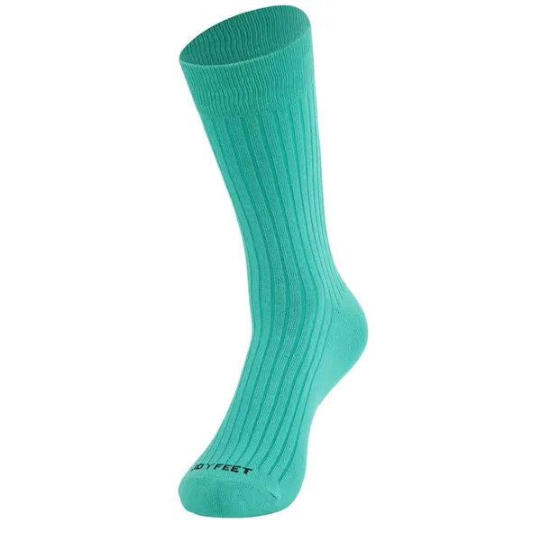 Pack_of_12_Turquoise_Blue_Premium_Calf_Length_Formal_Socks___For_Men