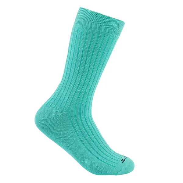 Pack_of_12_Turquoise_Blue_Premium_Calf_Length_Formal_Socks___For_Men