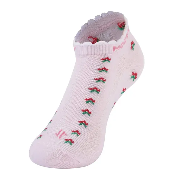 Pink_Cotton_Graphic_Sneaker_Length_Socks_For_Womens