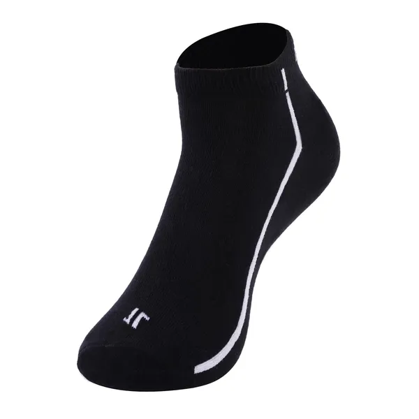 Black_Ankle_Length_Cotton__Sneaker_Length_Socks_For_Unisex