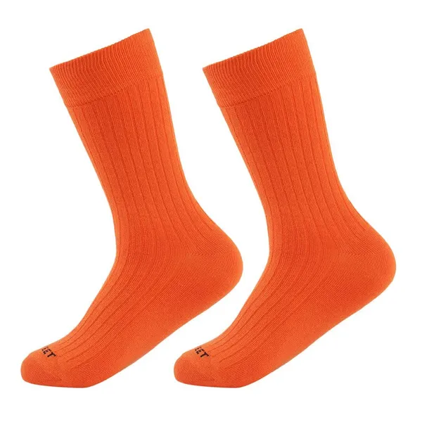 Pack_of_9_Orange_Premium_Calf_Length_Formal_Socks___For_Men