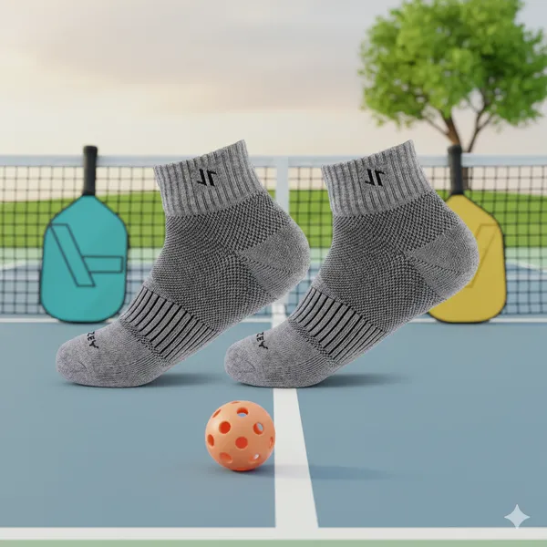 Grey_Ankle_Length_Sports_Socks__For_Men_&_Women