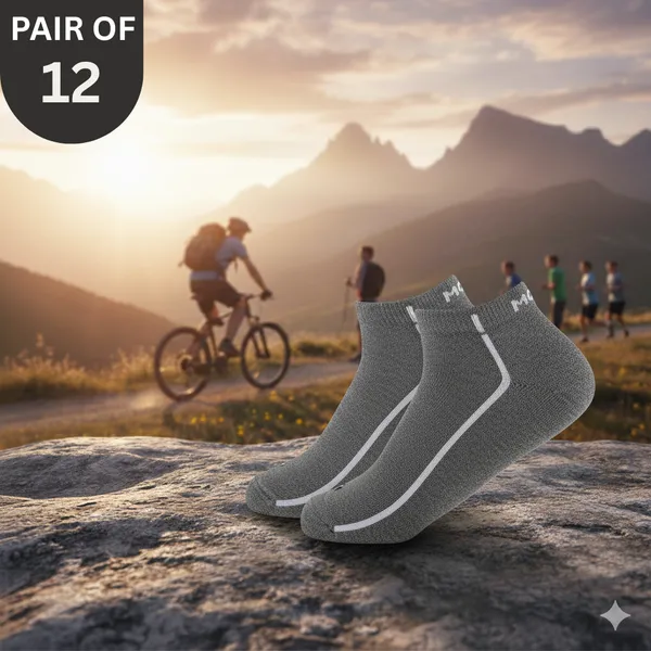Pack_of_12_Grey_Ankle_Length_Cotton_Sneaker_Length_Socks_For_Unisex