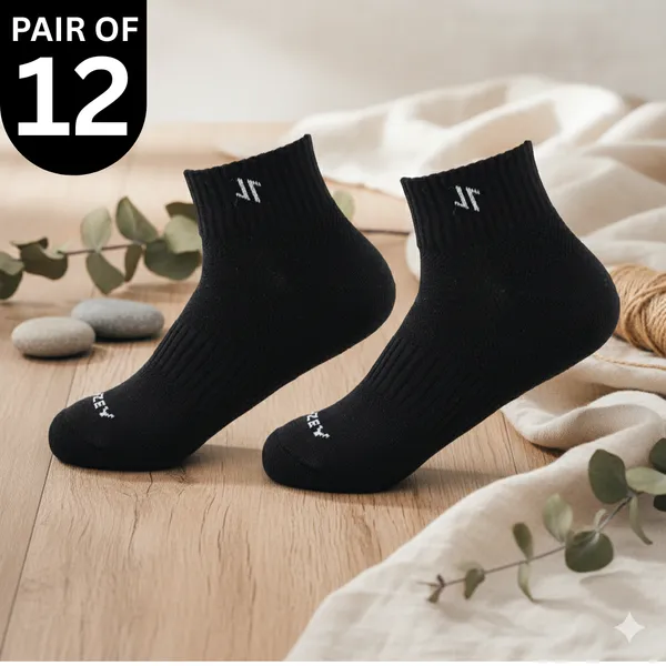 Pack_of_12_Black_Ankle_Length_Sports_Socks___For_Men_&_Women