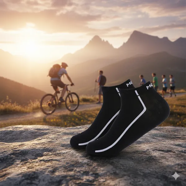Black_Ankle_Length_Cotton__Sneaker_Length_Socks_For_Unisex