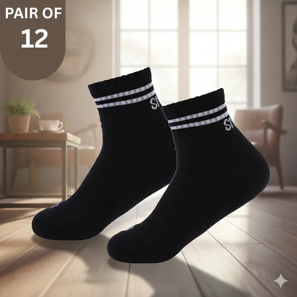 Pack_of_12_Black_&_White_Quarter_Length_Lifestyle_Socks___For_Men_&_Women