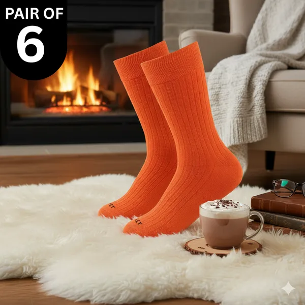 Pack_of_6_Orange_Premium_Calf_Length_Formal_Socks___For_Men