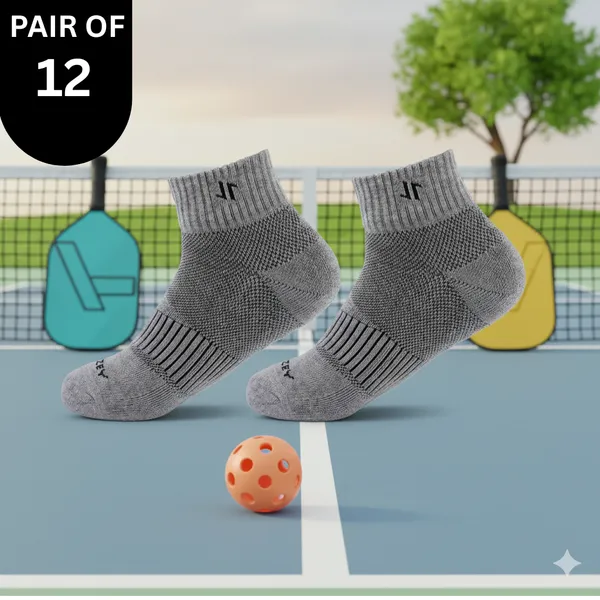 Pack_of_12_Grey_Ankle_Length_Sports_Socks__For_Men_&_Women