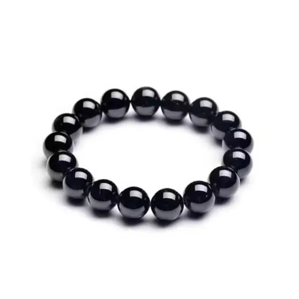 Multicolour_Natural_Tourmaline_Crystal_Beaded_Bracelet,_8Mm_Polished_Spheres_Healing_Stone_Jewellery_Multi_Crystal_Bracelet